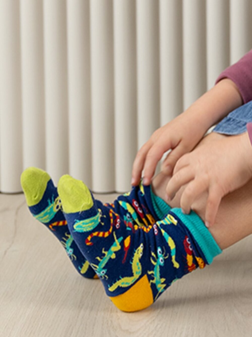 Kids Uptown Sox Crew Socks | Buggin' Out Socks | NWT